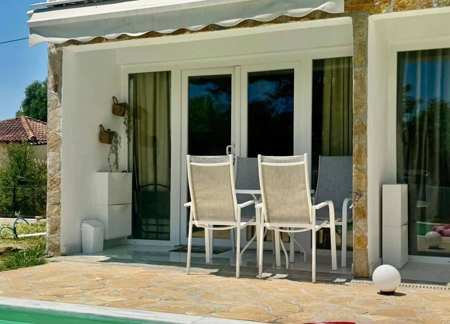 הוילה Nea Kallikrateia Oasis By The Pool